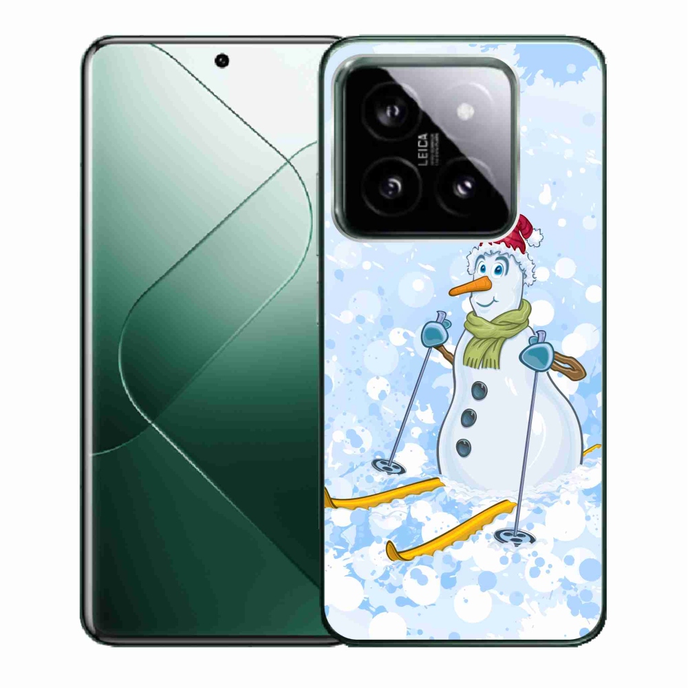 Gél borítás mmCase a Xiaomi 14 - hóemberhez