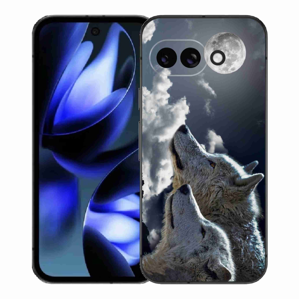 Gél borítás mmCase a Google Pixel 9a készülékhez - farkasok