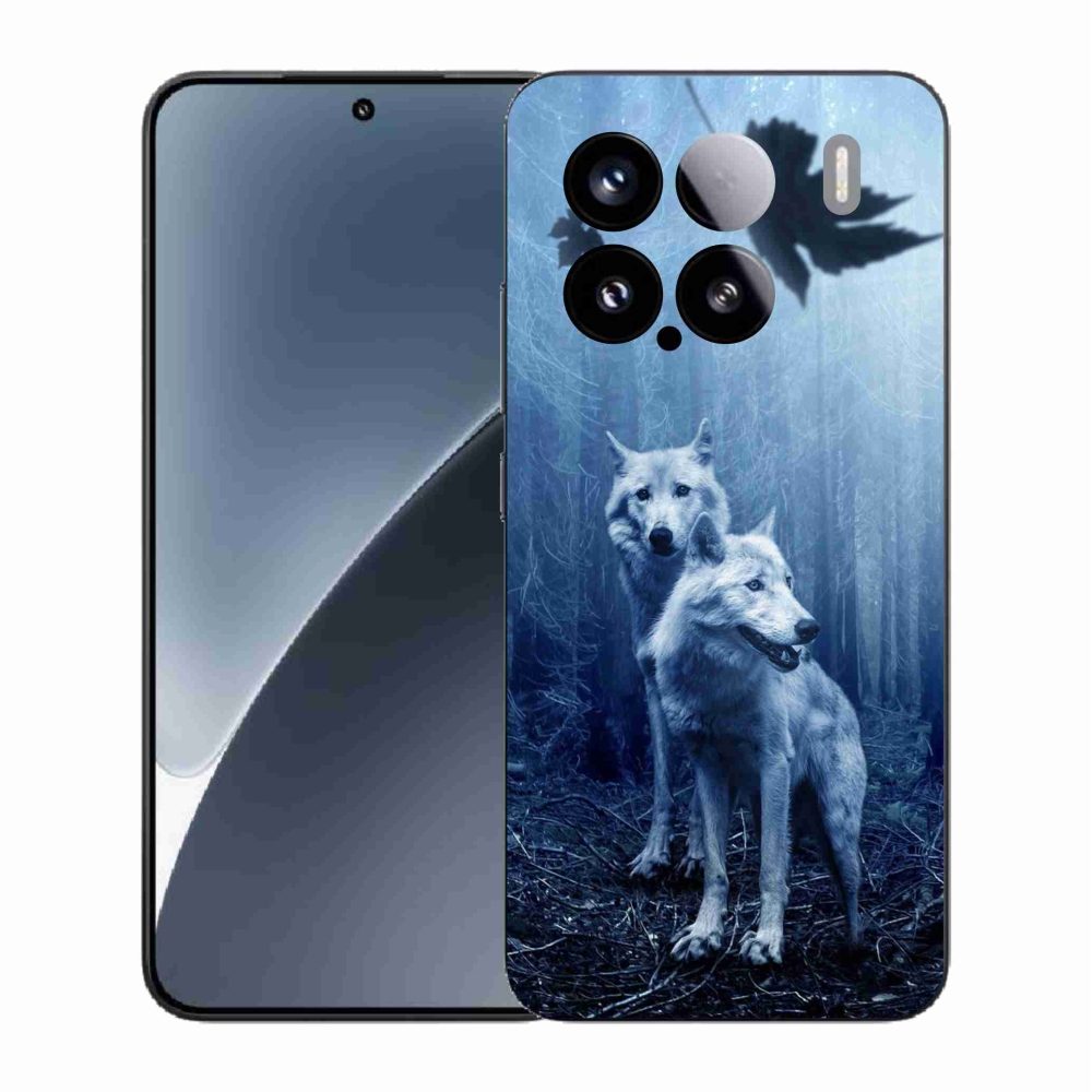 Gél borítás mmCase a Xiaomi 15-hez - farkasok az erdőben