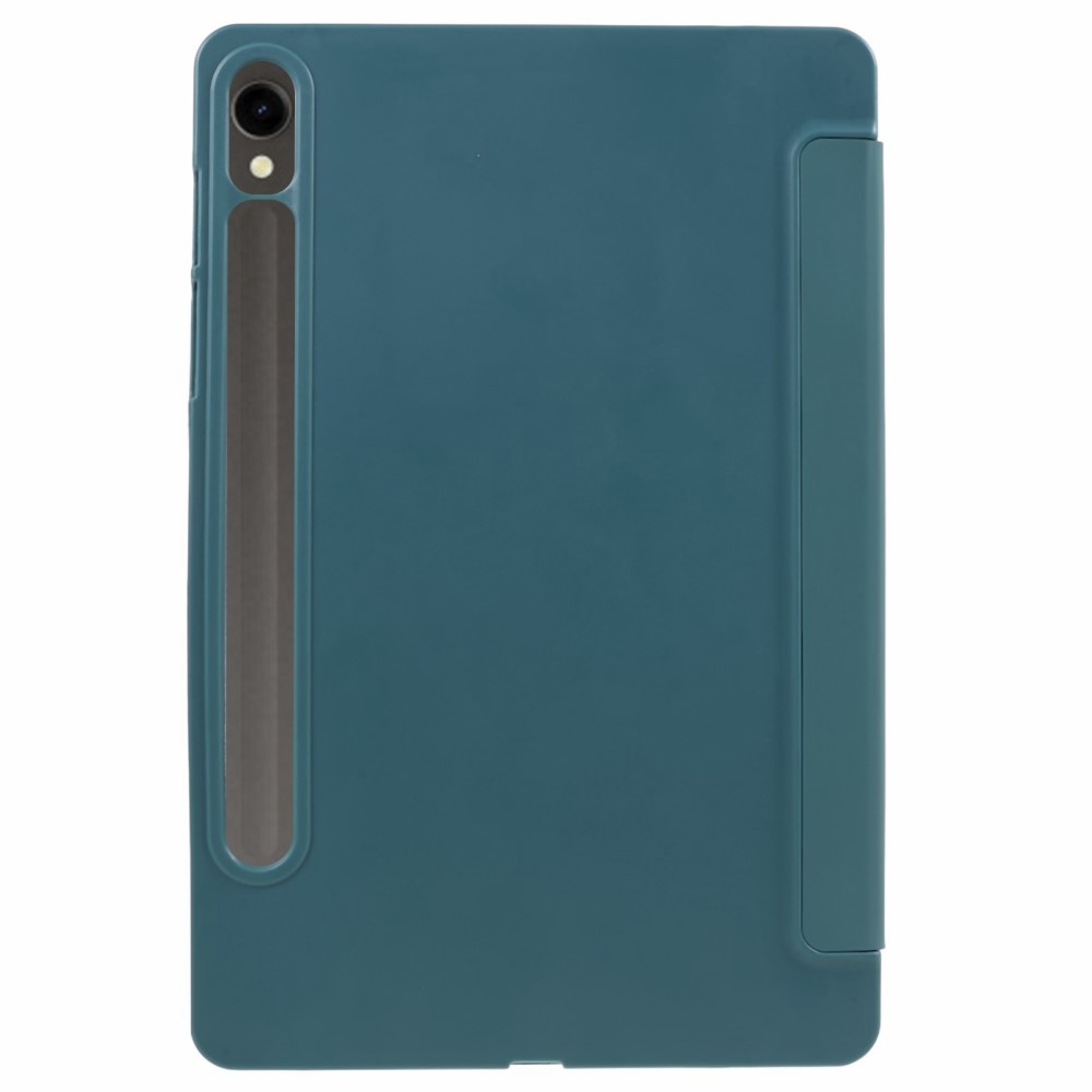 Állítható tok Samsung Galaxy Tab S9/Tab S10 készülékhez - sötétzöld