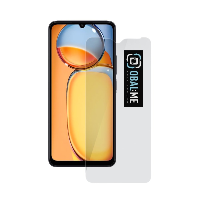 CSOMAG:ME 2.5D edzett üveg Xiaomi Redmi 13C 4G/5G/Poco C65 Clear számára