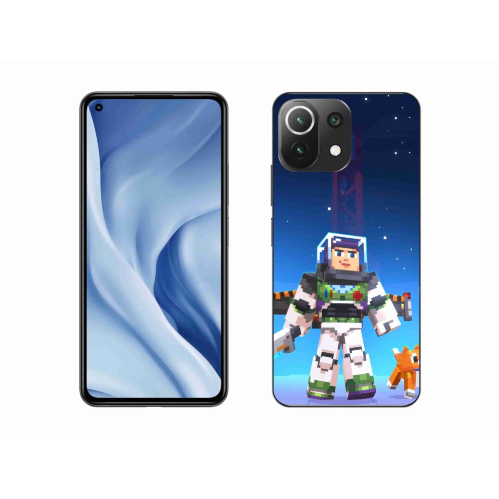 Gél borítás mmCase a Xiaomi Mi 11 Lite 4G/5G-hez - minecraft 2