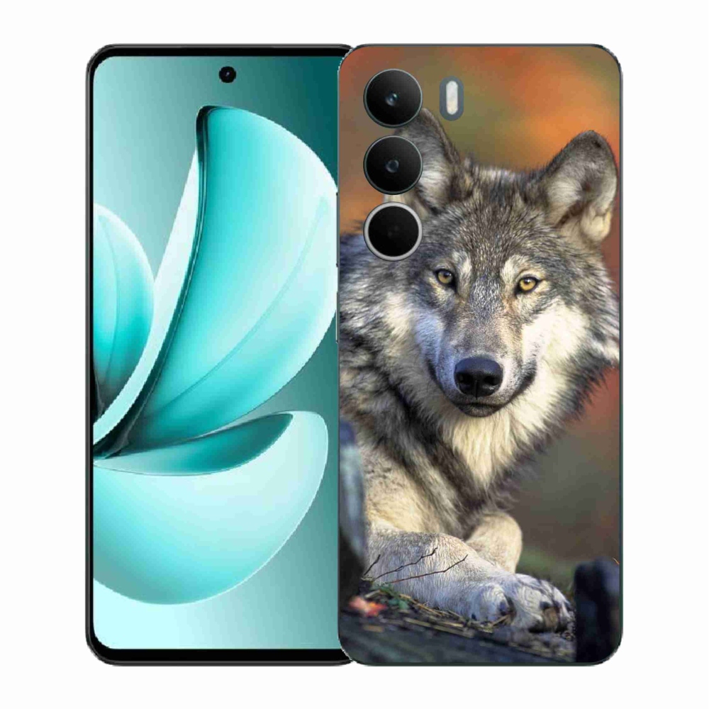 Gél borítás mmCase a Realme C71 készülékhez - farkas