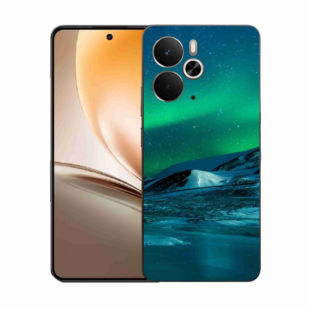 Gél borítás mmCase a Realme 14 5G készülékhez - sarki fény