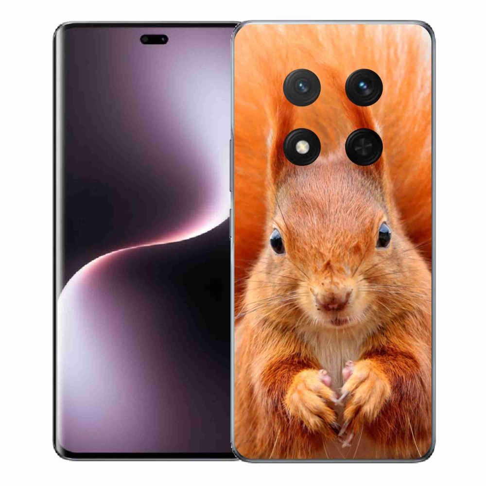 Zselés borítás mmCase a Honor Magic 7 Lite 5G számára - mókus