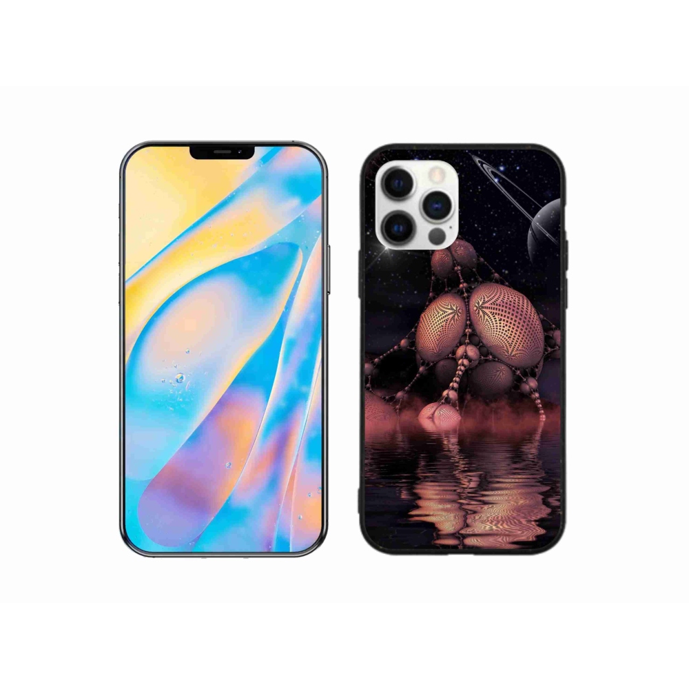 Gél borítás mmCase iPhone 12 készülékhez - absztrakt motívum 19