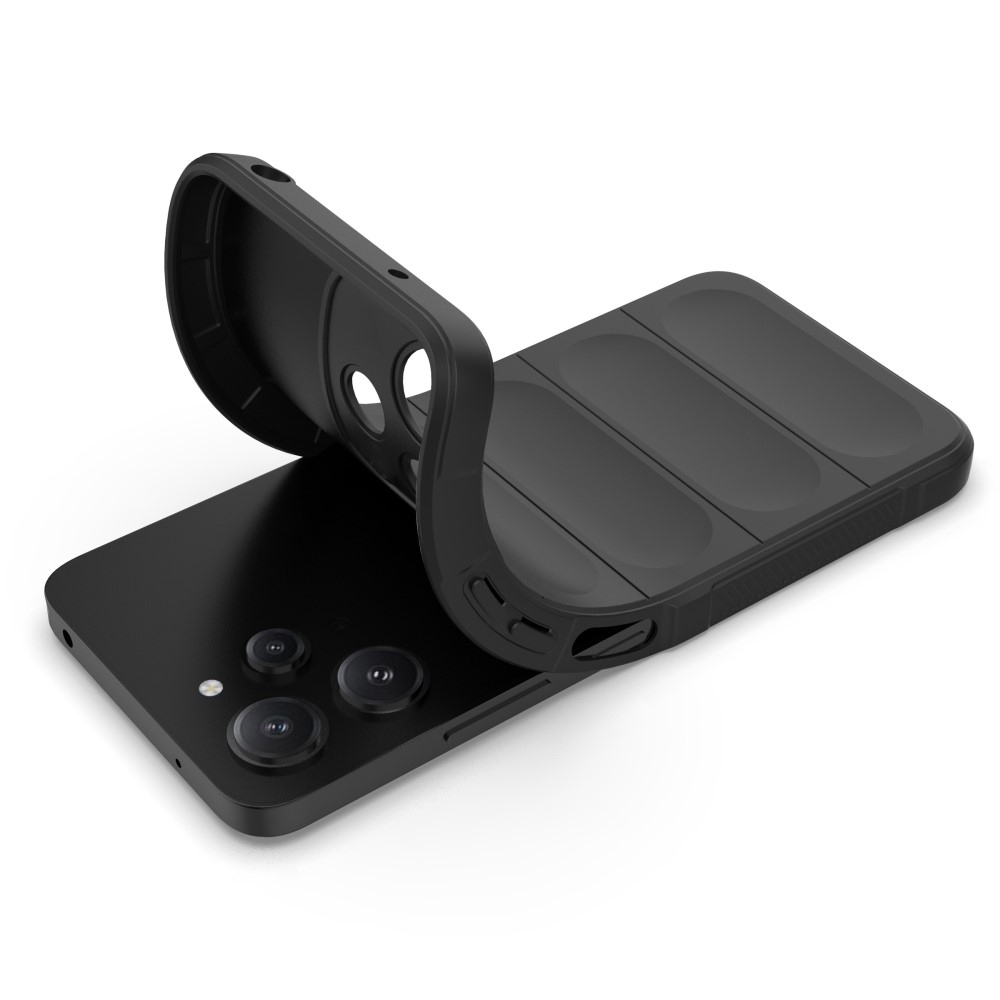 Rugg tartós zselés tok Xiaomi Redmi 12 5G - fekete