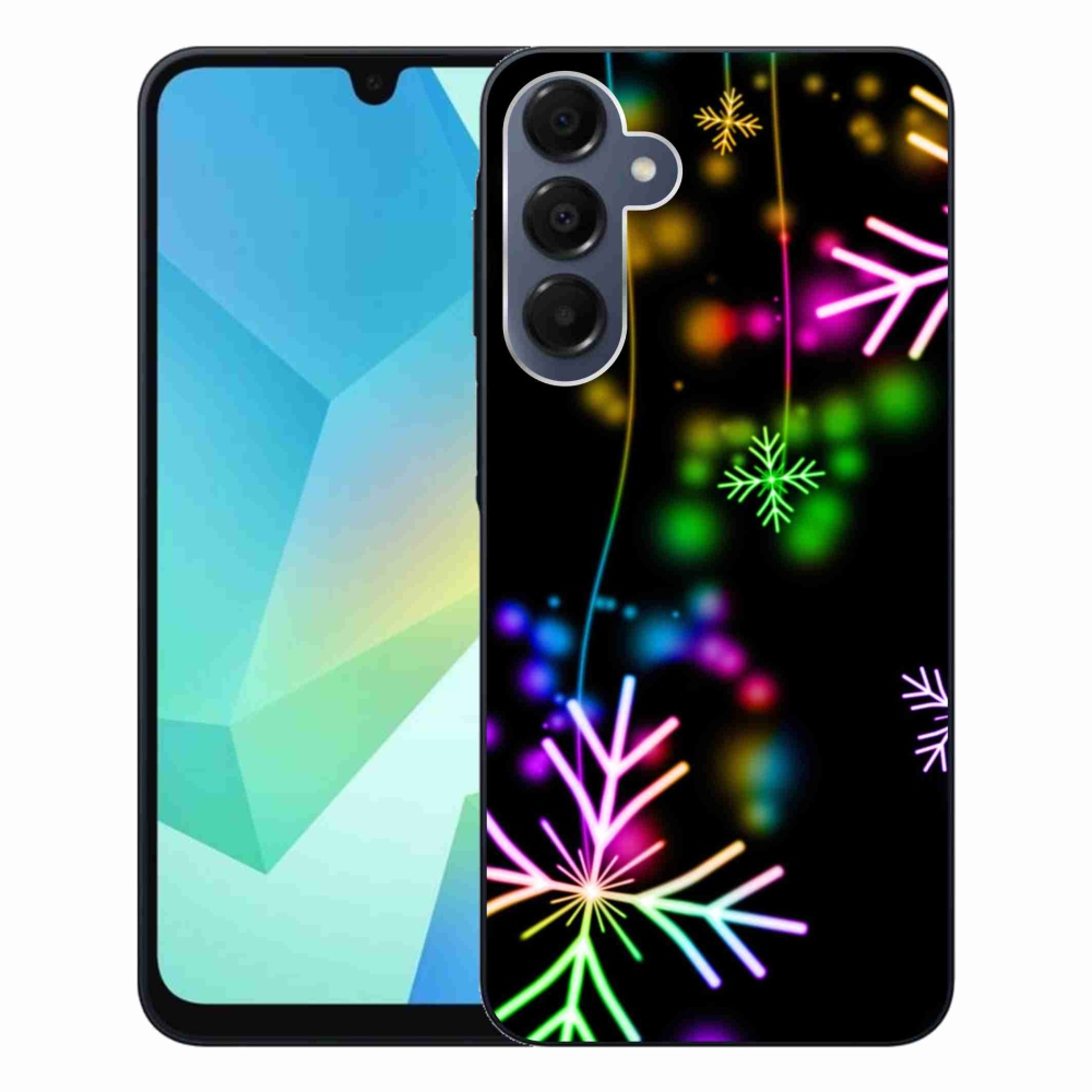 Zselés borítás mmCase Samsung Galaxy A16 4G/5G készülékhez - színes pelyhekkel