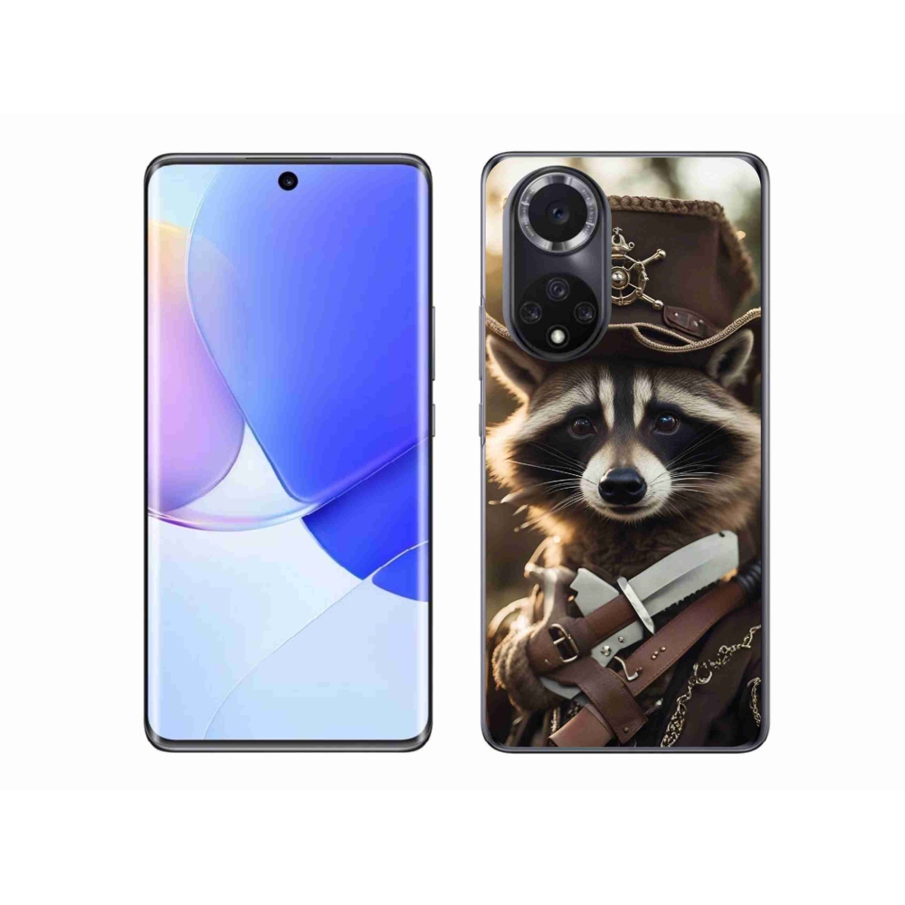 Gél borító mmCase a Huawei Nova 9-hez - mosómedve egyenruhában