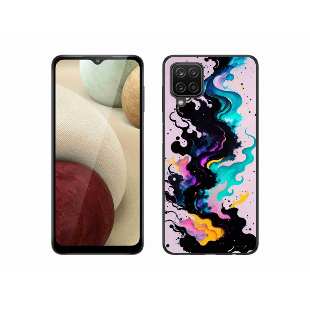 Gél borítás mmCase Samsung Galaxy A12 készülékhez - absztrakt motívum 4