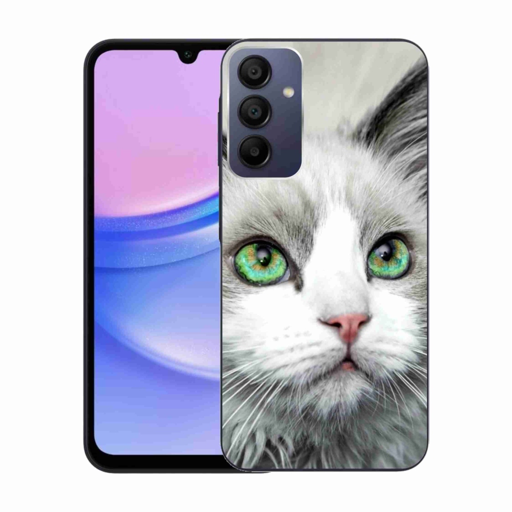 Zselés borítás mmCase Samsung Galaxy A15 4G/5G - macskaszem