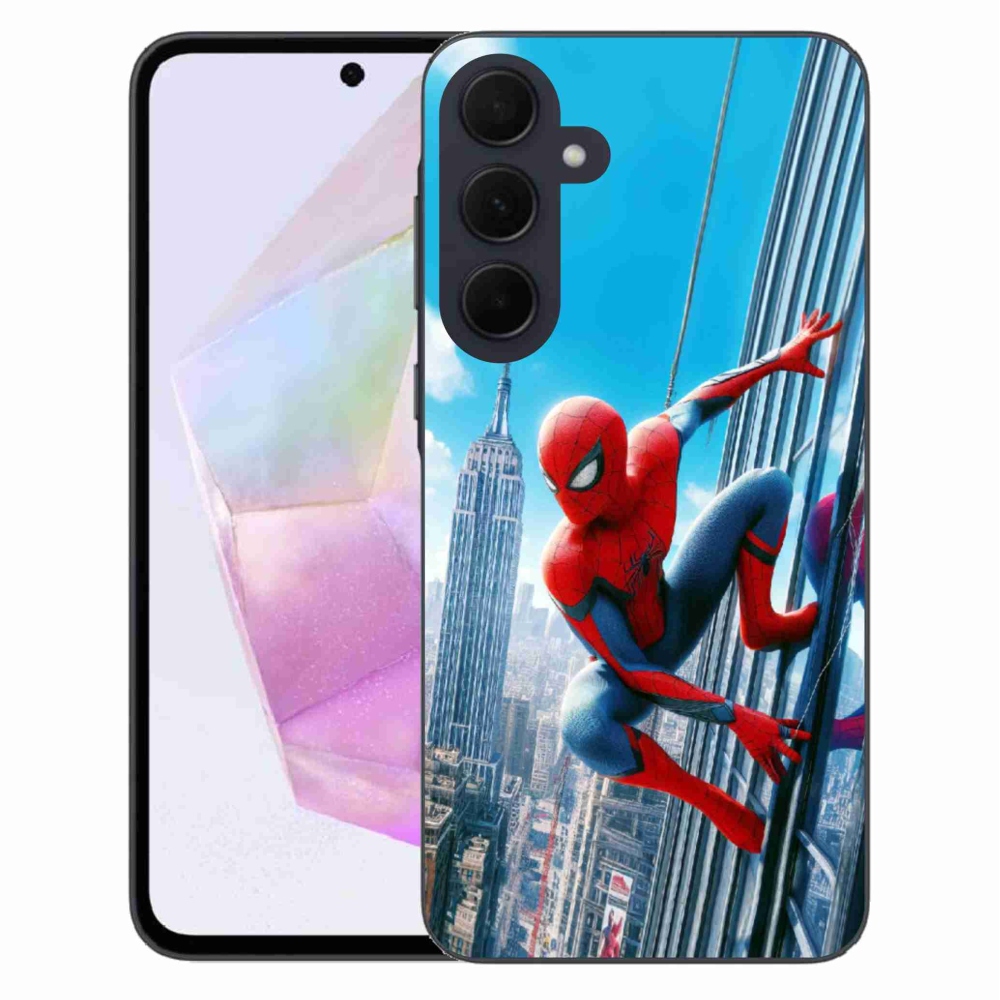 Gél borító mmCase Samsung Galaxy A35 5G - pókemberhez