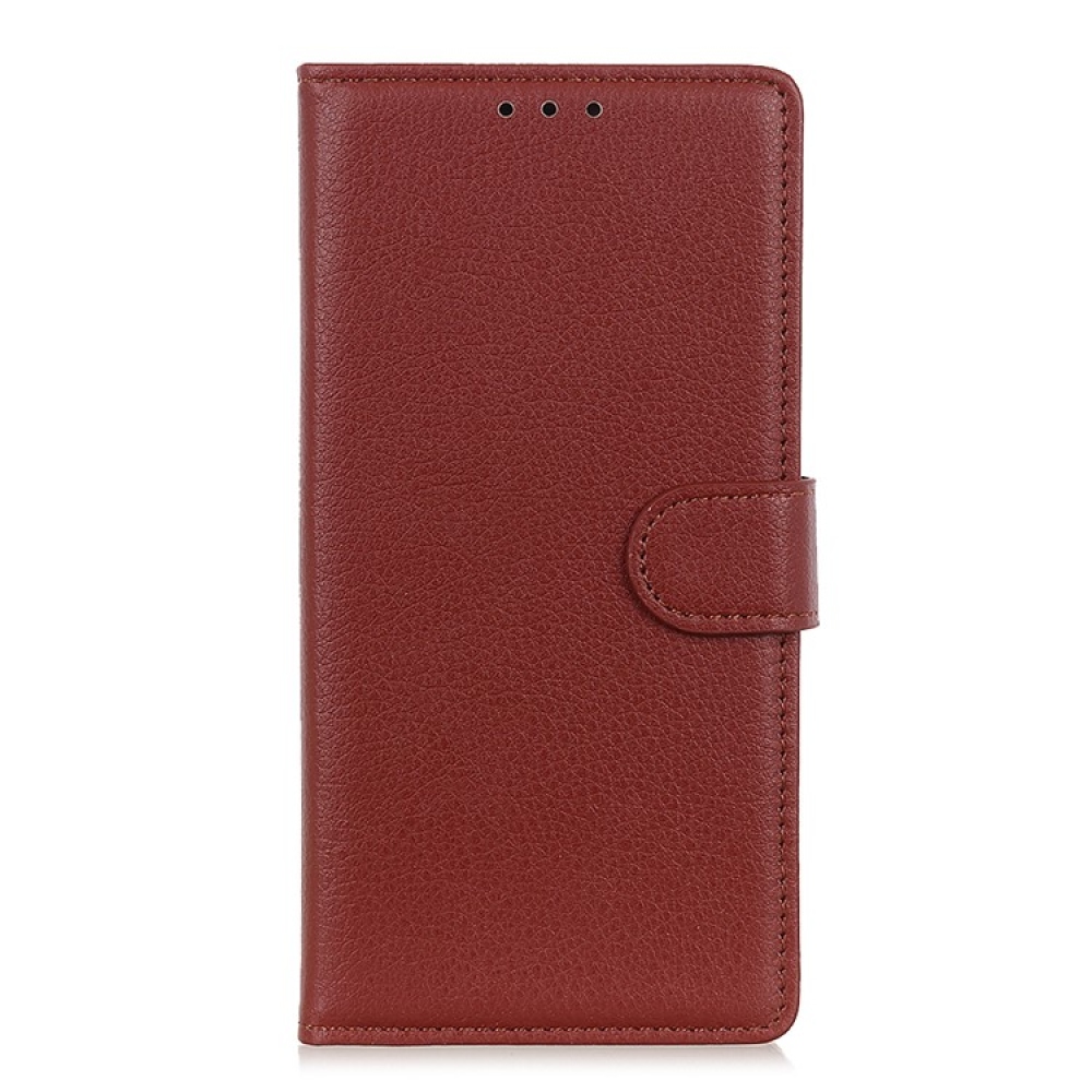 Litchie könyvtáska Xiaomi 15 Ultra - barna