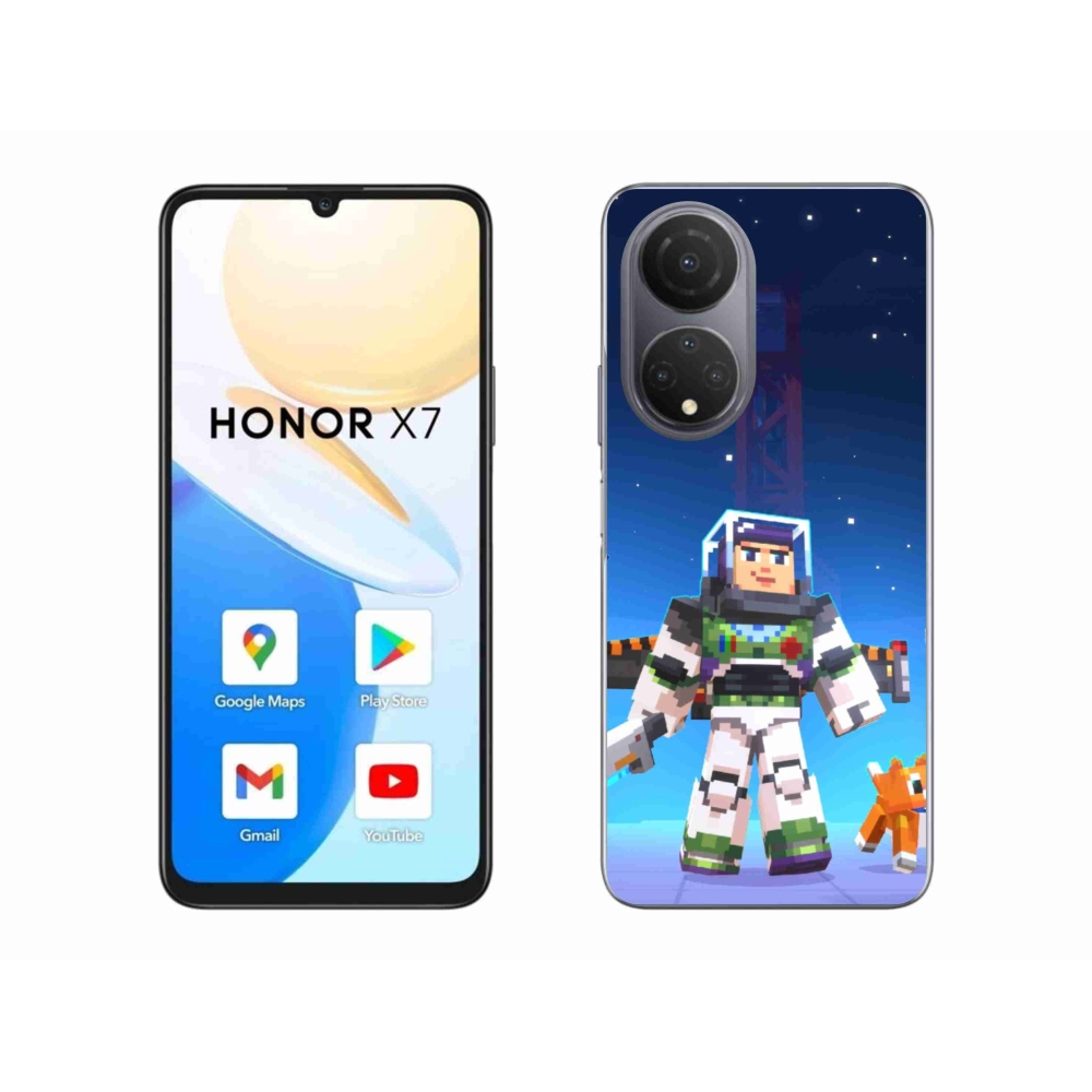Gél borítás mmCase a Honor X7-hez - minecraft 2