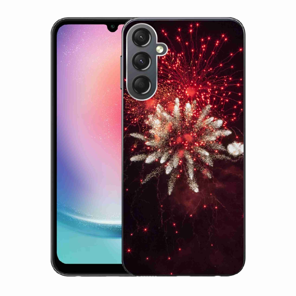 Gél borítás mmCase Samsung Galaxy A24 - tűzijáték