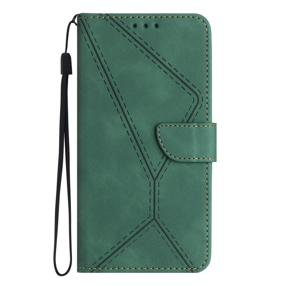 Linesy könyvtáska Xiaomi Redmi A5 (171.7x77.8x8.3mm) - zöld színű