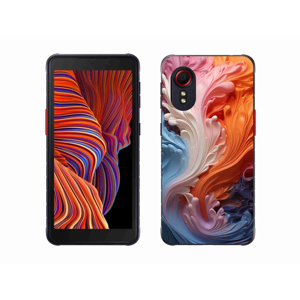 Gél borító mmCase Samsung Galaxy Xcover 5 - absztrakt motívum 8