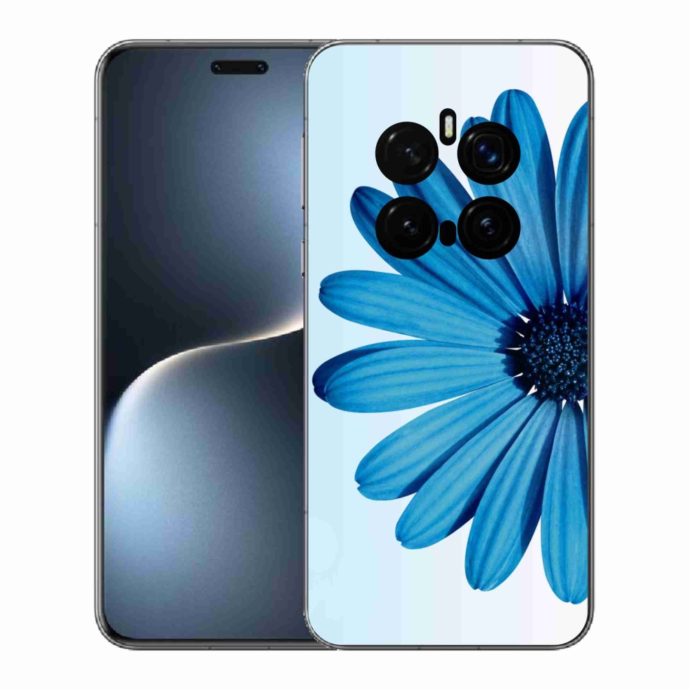 Zselés borítás mmCase a Honor Magic 7 Pro 5G készülékhez - kék színű margaréta