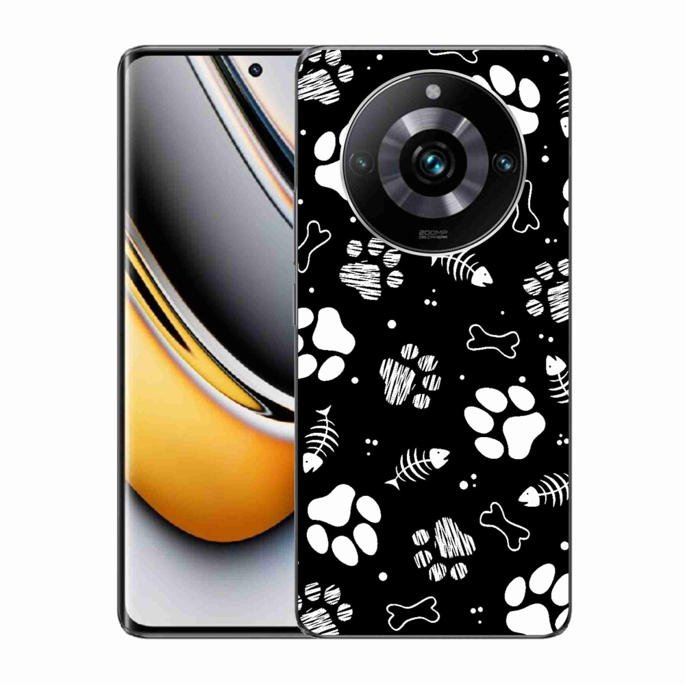 Gél borítás mmCase a Realme 11 Pro/11 Pro+ készülékhez - kutyamancsok