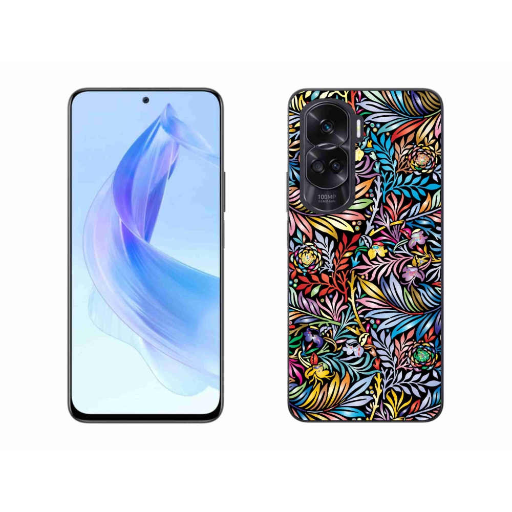 Zselés borítás mmCase a Honor 90 Lite készülékhez - virágok 5