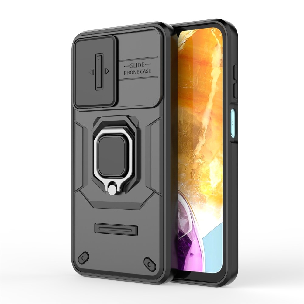 Lencseálló hibrid borítás Samsung Galaxy M15 5G készülékhez - fekete