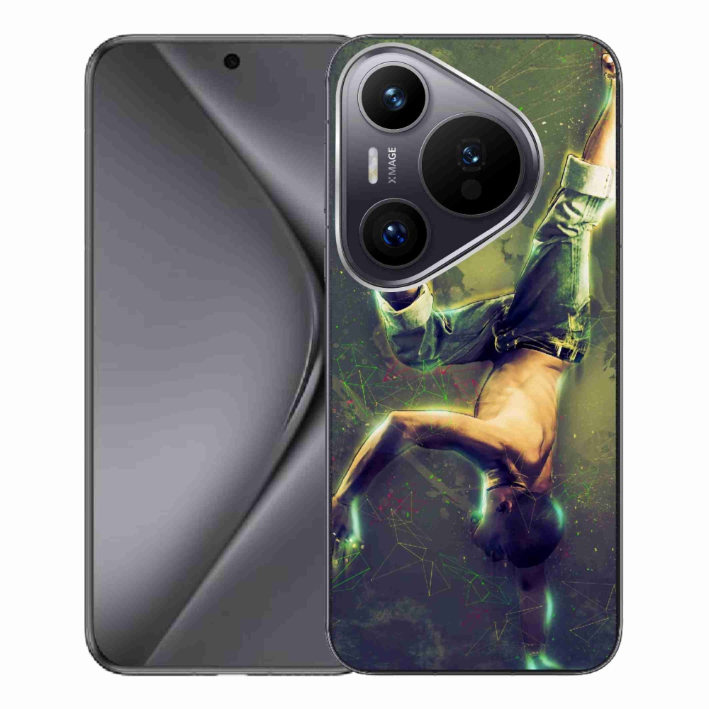 Gél borítás mmCase a Huawei Pura 70 Pro számára - breakdance