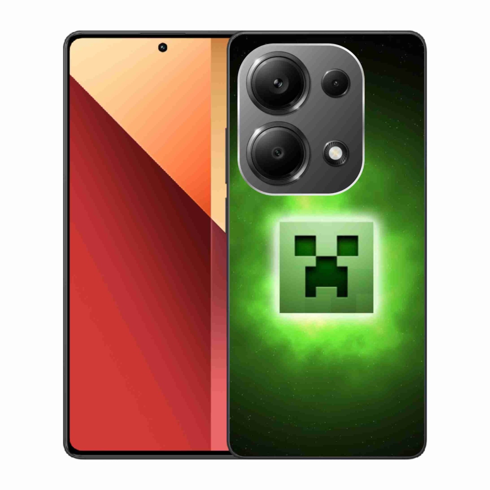 Gél borítás mmCase a Xiaomi Redmi Note 13 Pro 4G/Poco M6 Pro számára - minecraft