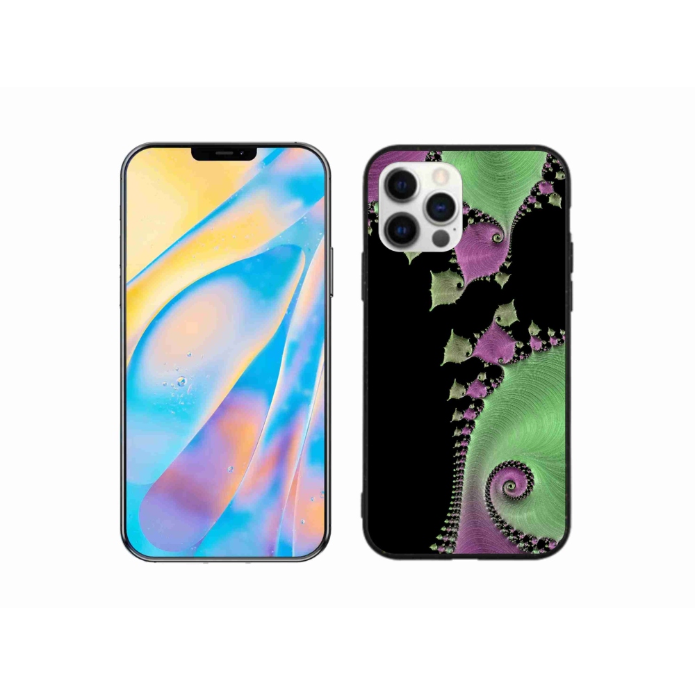 Gél borítás mmCase iPhone 12 készülékhez - absztrakt motívum 20