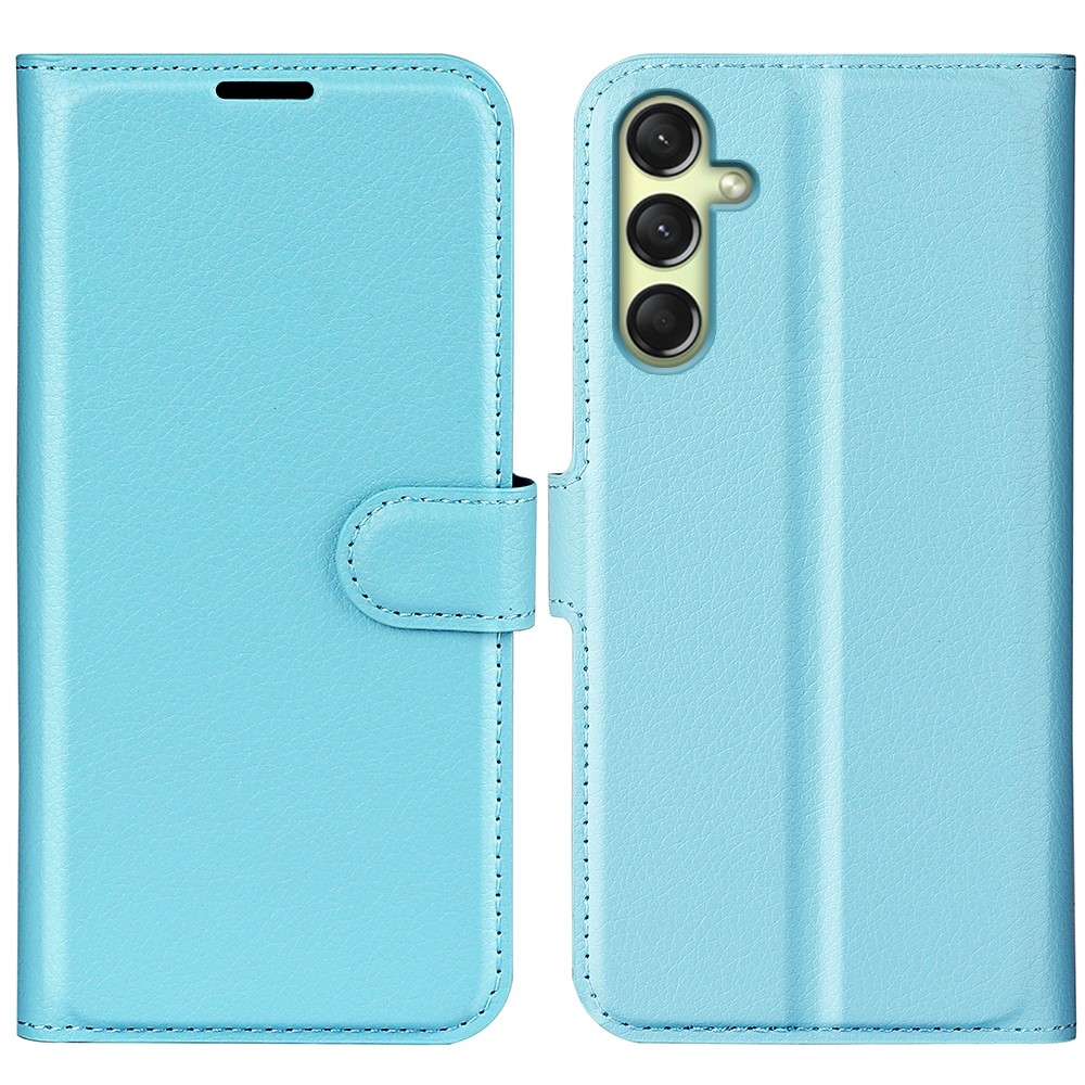 Litchi book tok Samsung Galaxy A16 4G/5G készülékhez - kék