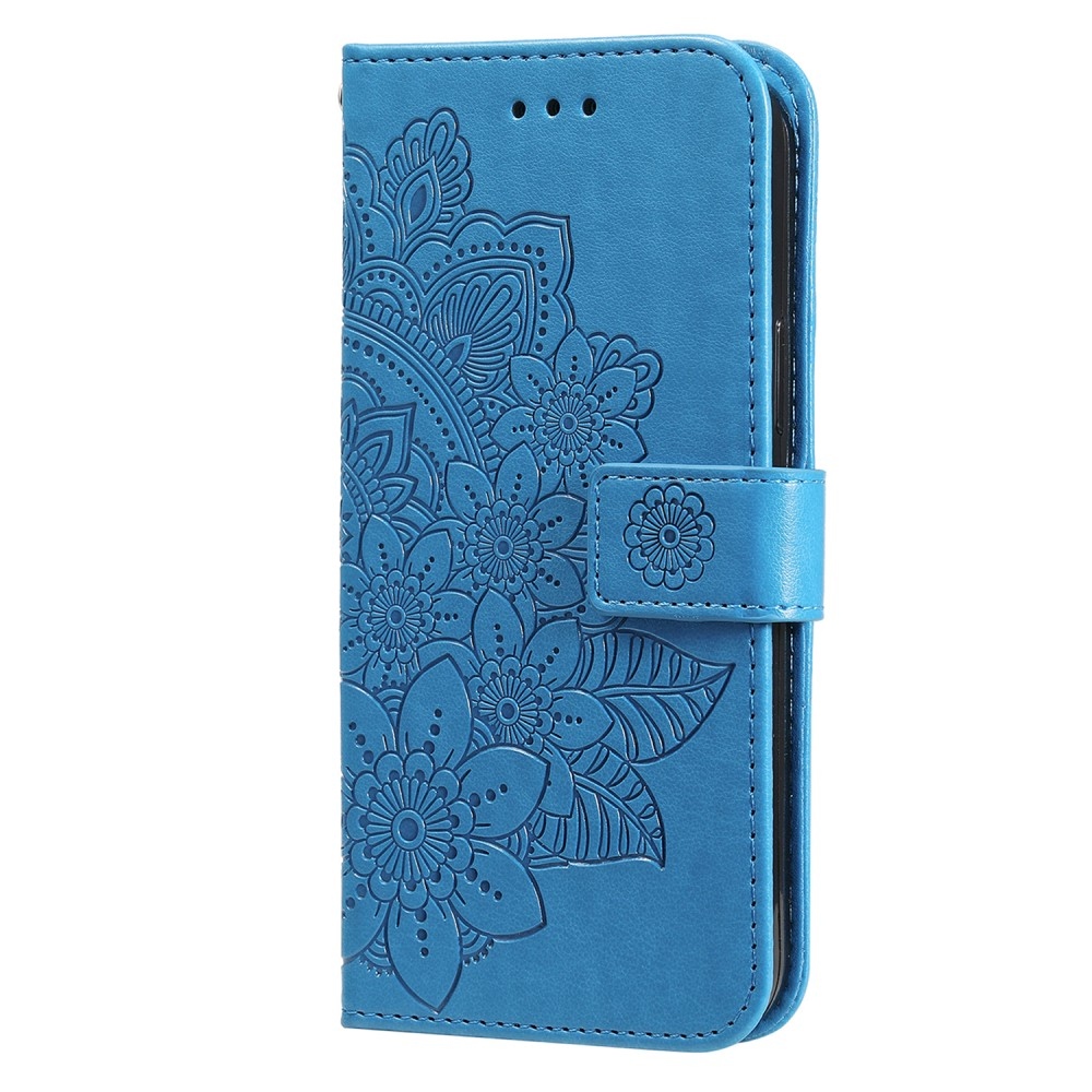 Mandala könyv tok a Vivo X200 5G készülékhez - kék
