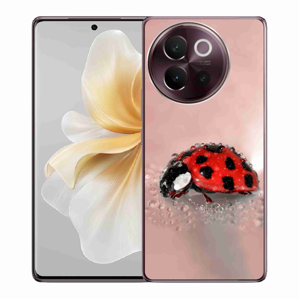 Gél borítás mmCase a Vivo V40 Lite 5G készülékhez - katicabogár