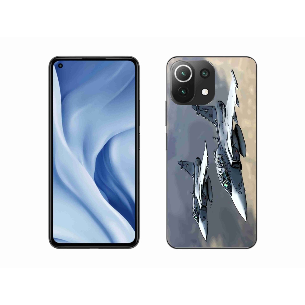 Gél borítás mmCase a Xiaomi 11 Lite 5G NE - vadászrepülőkhöz