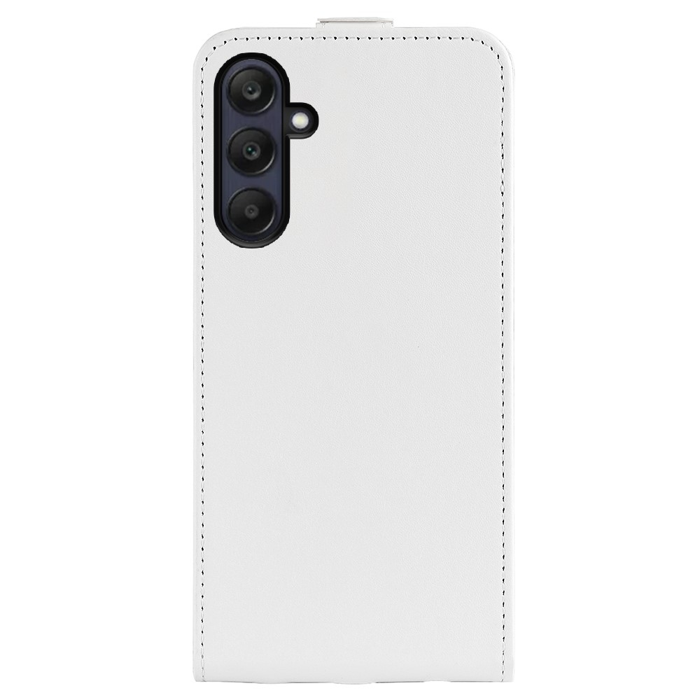 Függőleges könyvtáska Samsung Galaxy A26 5G készülékhez - fehér