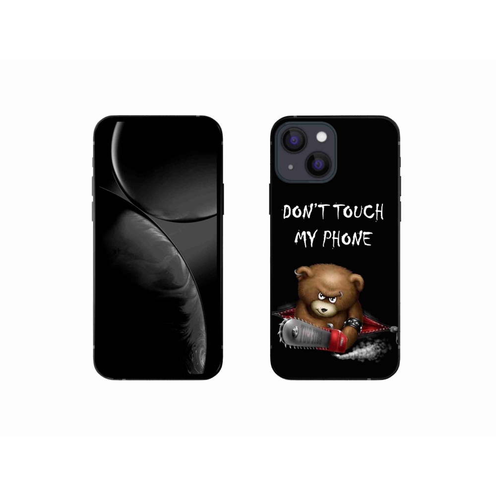 Zselés borítás mmCase iPhone 13 mini készülékhez - ne érintse meg a telefont