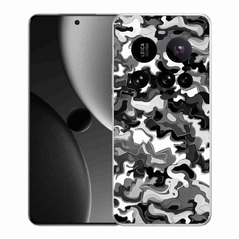 Gél borítás mmCase a Xiaomi 15 Ultra számára - álcázó minta 3