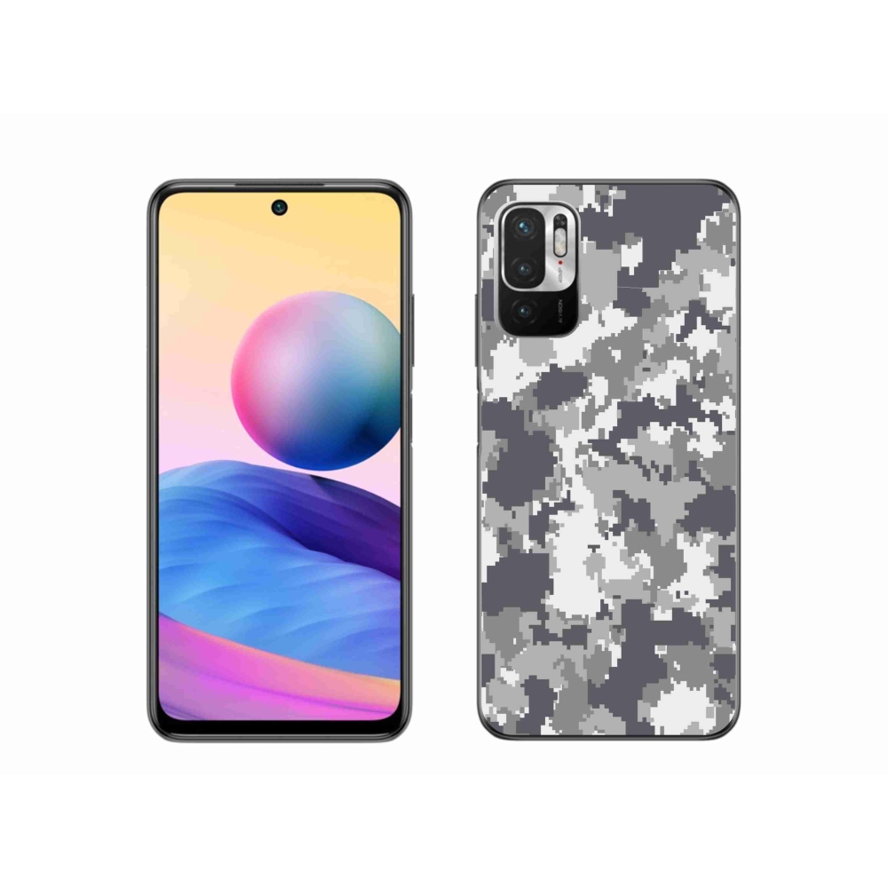 Gél borítás mmCase a Xiaomi Poco M3 Pro/5G számára - álcázó minta 2