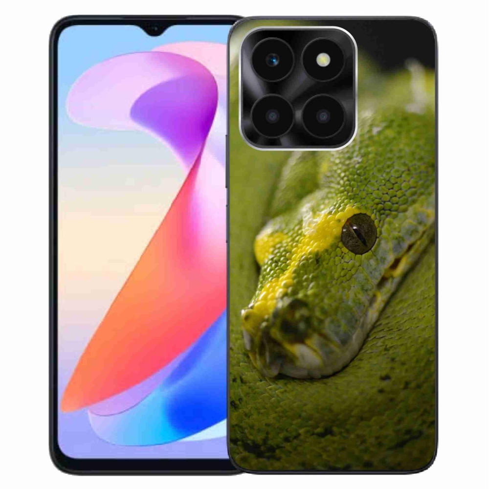 Zselés borítás mmCase a Honor X6a számára - kígyó 2