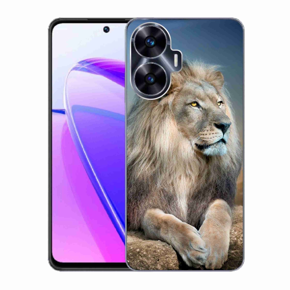 Gél tok mmCase a Realme C55 készülékhez - Lion 1