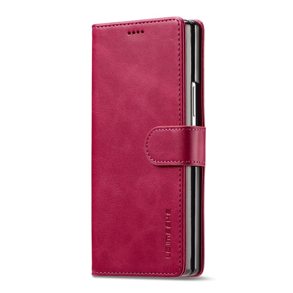 IMEEKE könyv tok Samsung Galaxy Z Fold7 5G - rózsaszín - rózsa