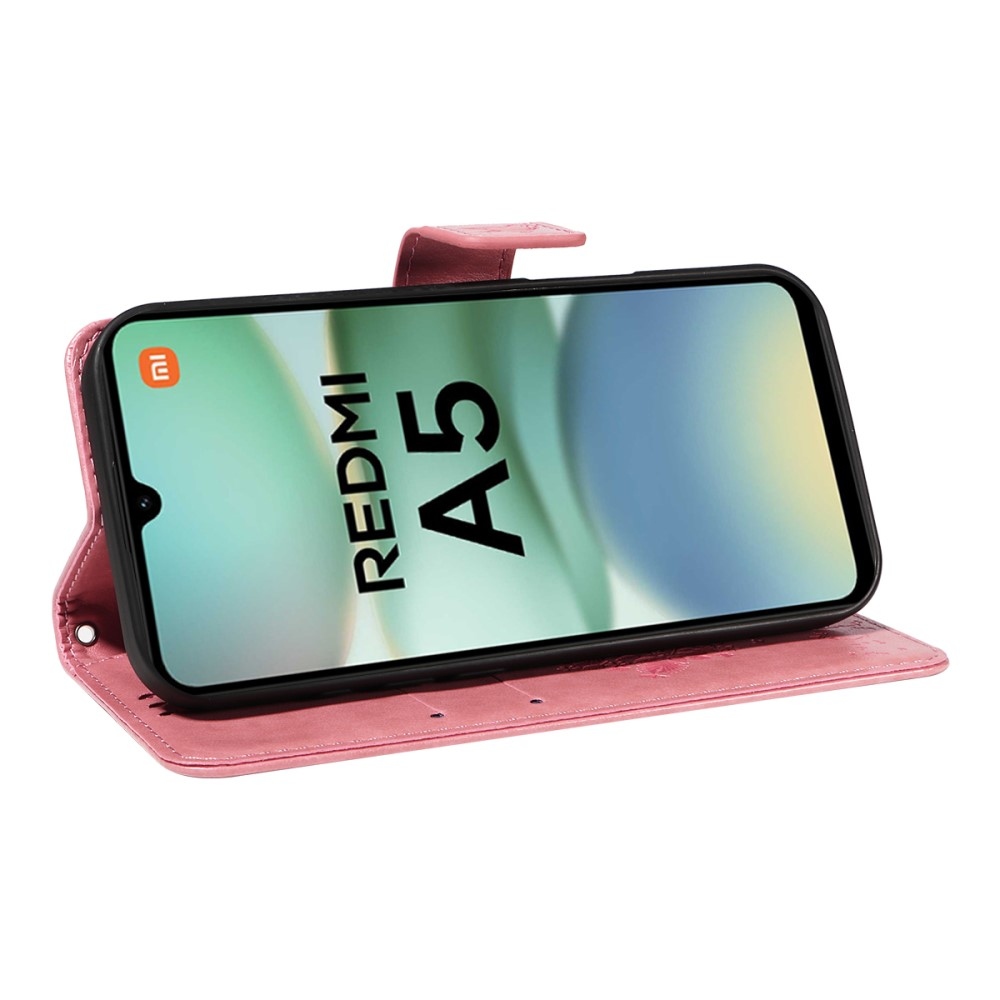 Fák könyve tok Xiaomi Redmi A5 (173.45x79.35x8.45mm) - rózsaszínű