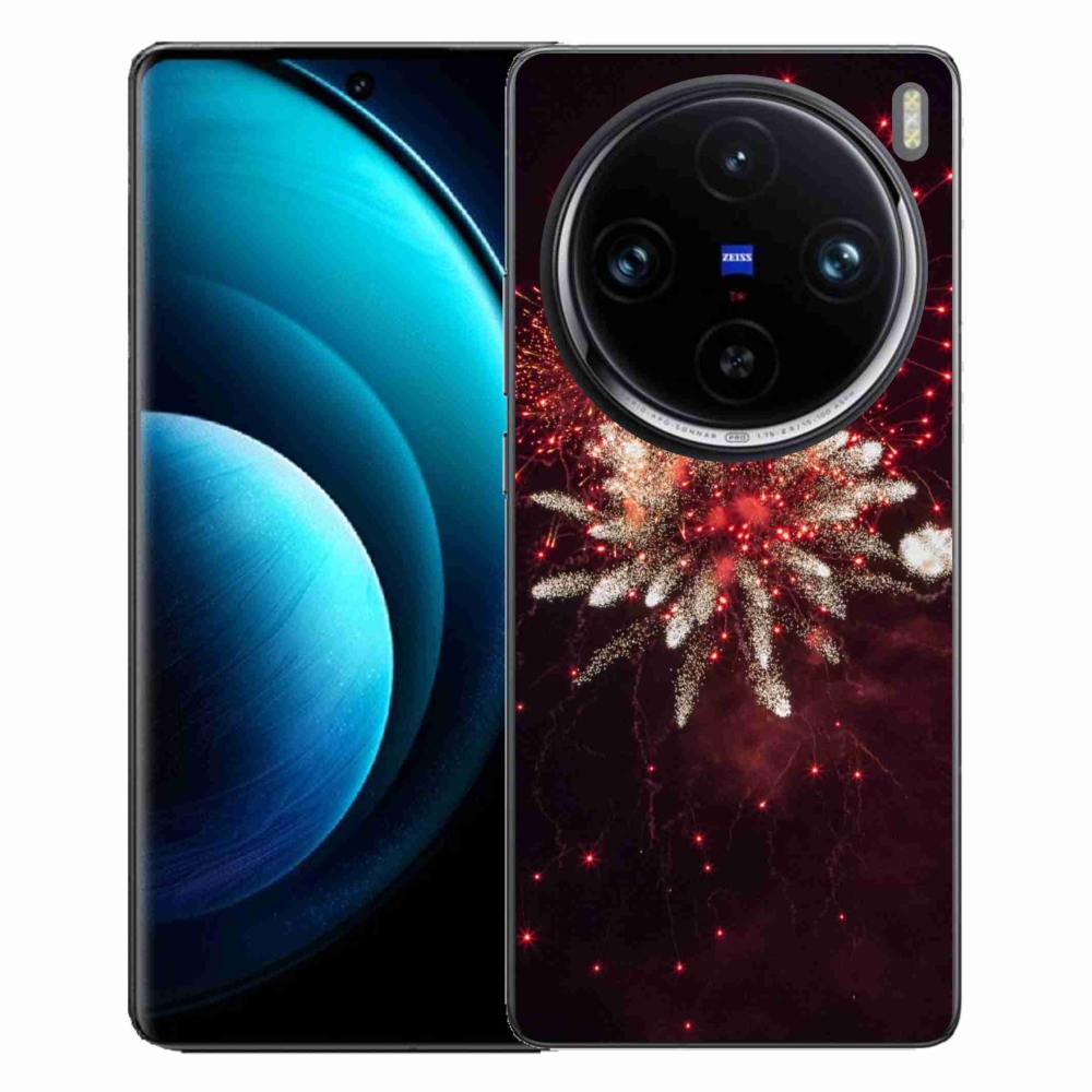Zselés borítás mmCase a Vivo X100 Pro 5G-hez - tűzijáték