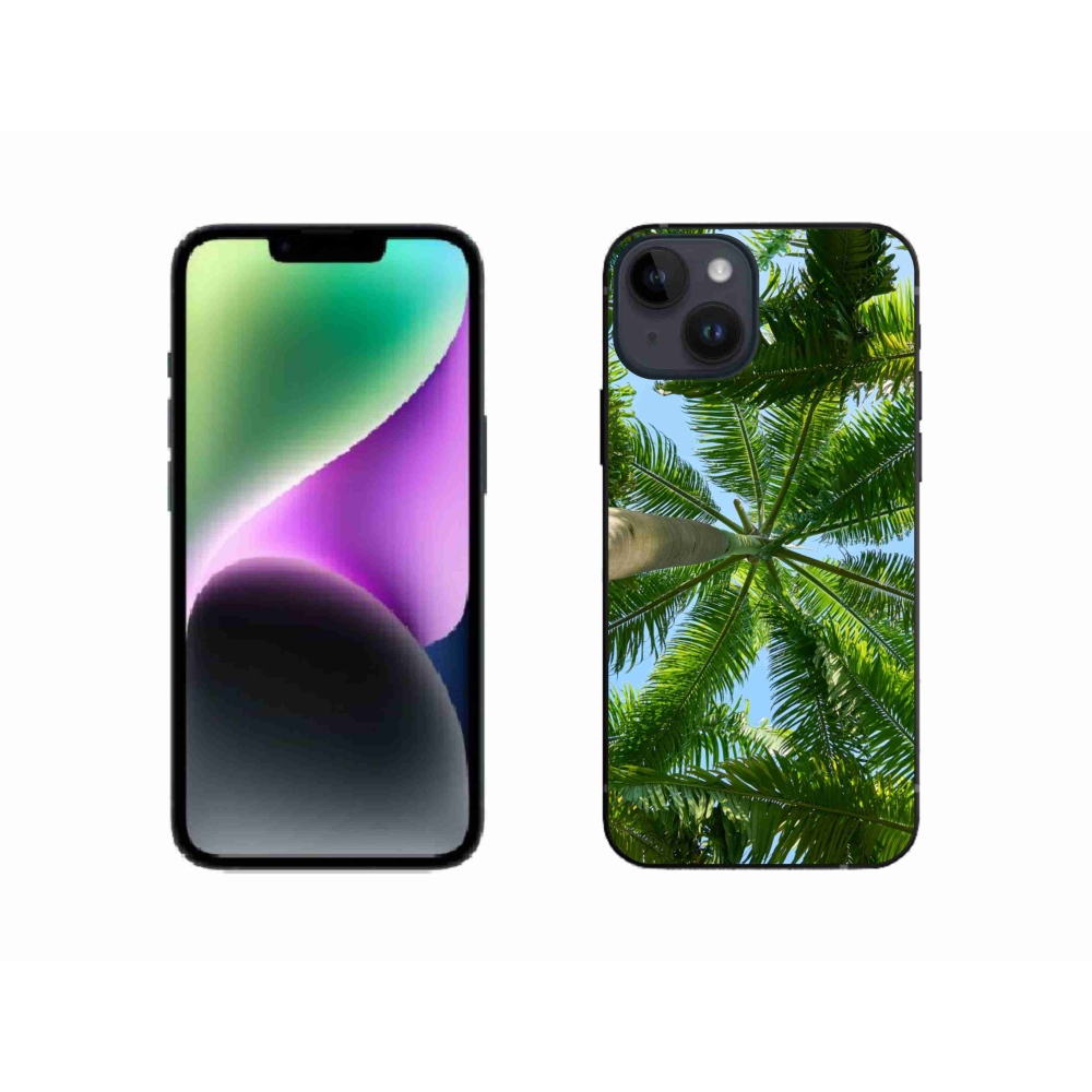 Gél borítás mmCase iPhone 14 készülékhez - pálmafa
