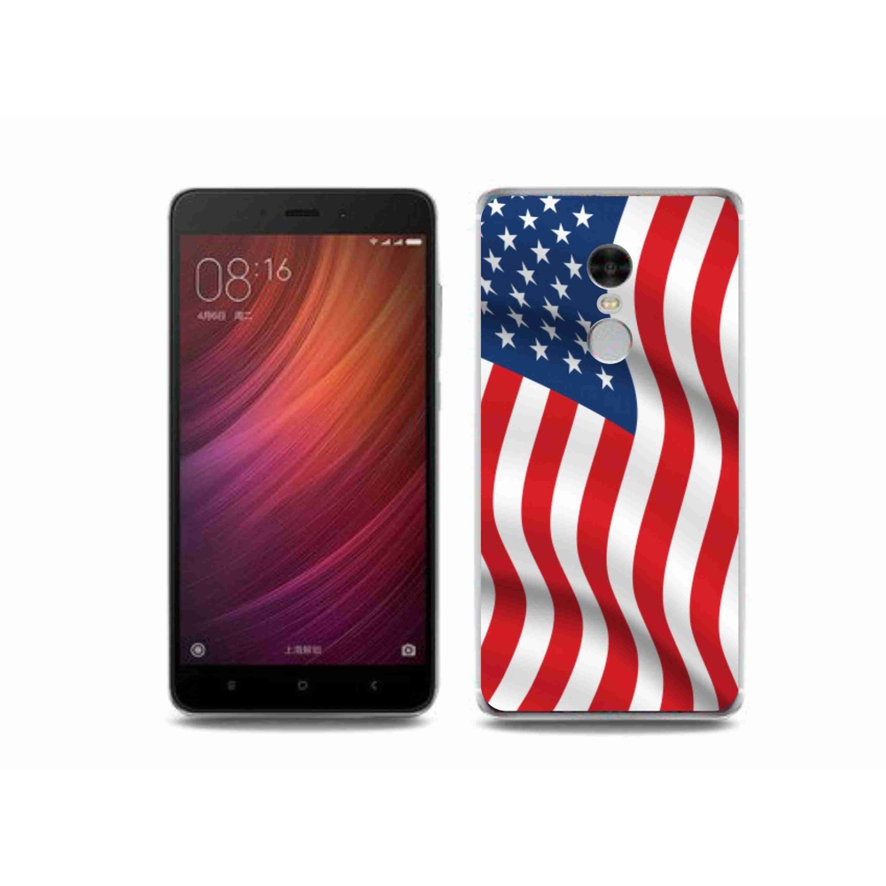 Gél borítás mmCase a Xiaomi Redmi Note 4 - amerikai zászlóhoz