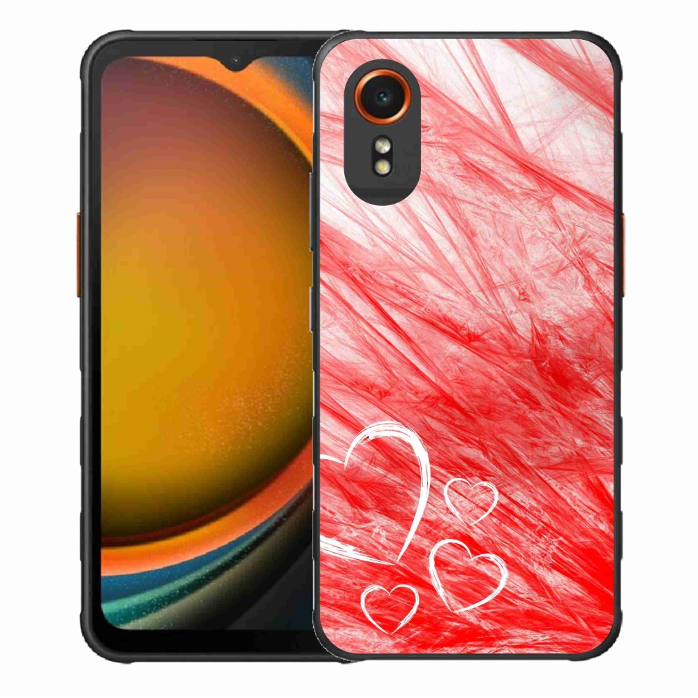 Zselés borítás mmCase Samsung Galaxy Xcover 7 - szív