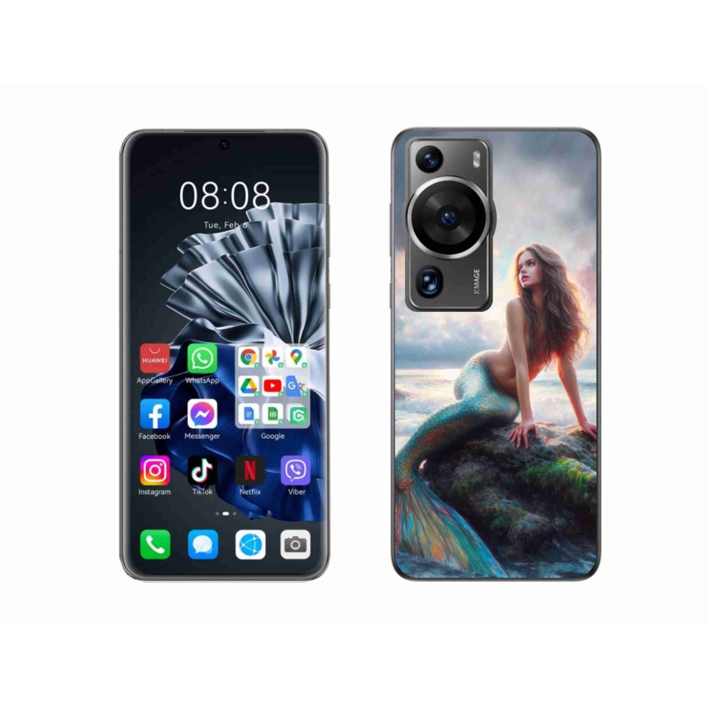 Gél borítás mmCase a Huawei P60 Pro készülékhez - sellő