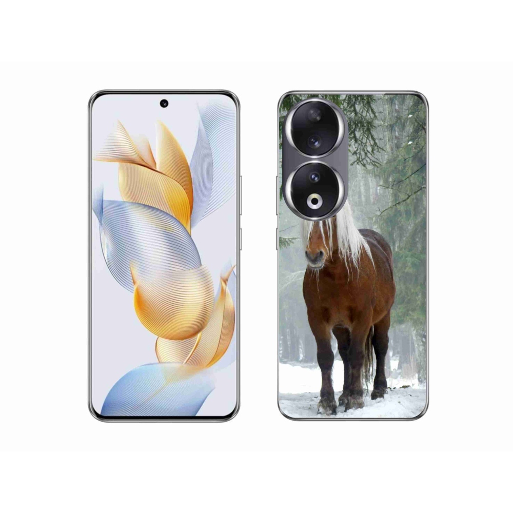 Gél tok mmCase a Honor 90-hez - ló az erdőben