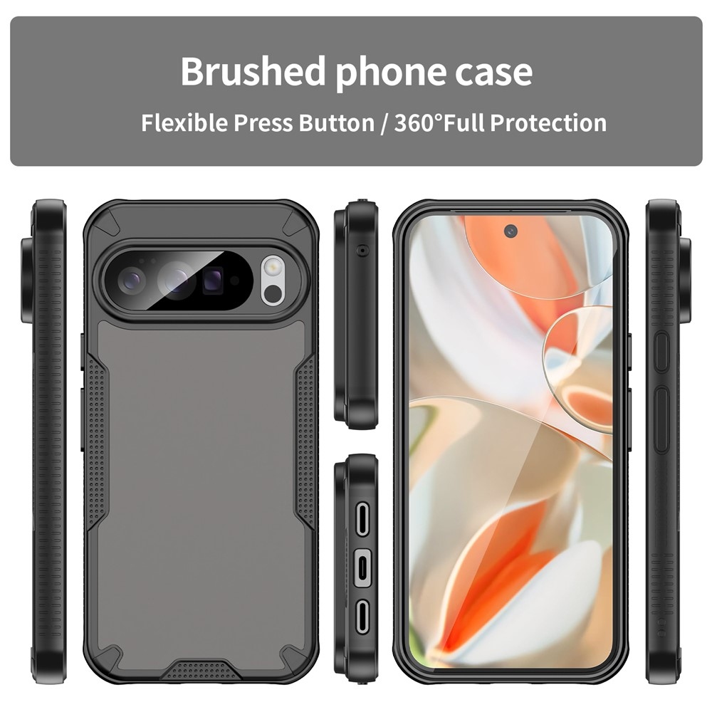 Fagyasztott tartós borítás a Google Pixel 10 Pro XL-hez - fekete