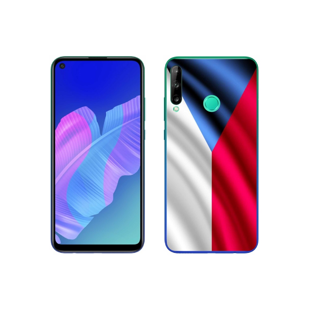 Gél borító mmCase mobiltelefonhoz Huawei P40 Lite E - cseh zászló