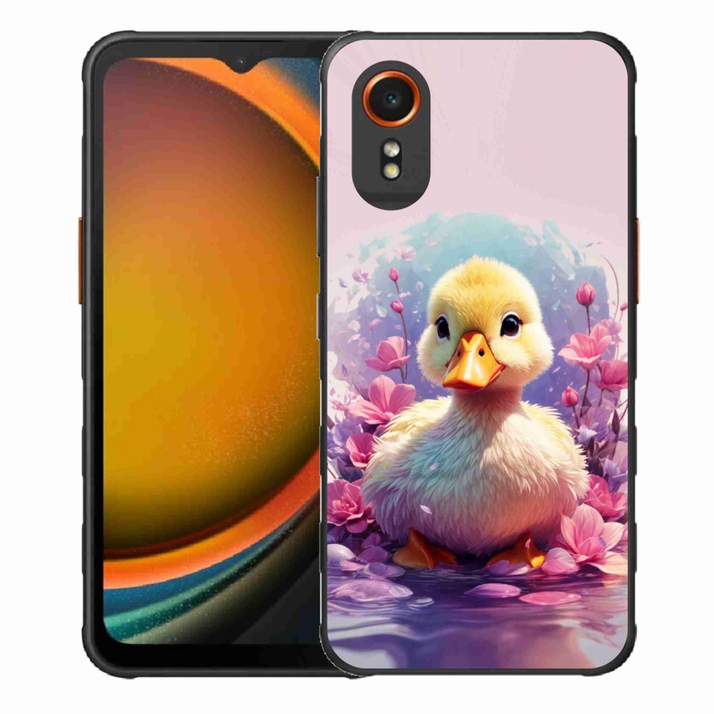 Gél borítás mmCase Samsung Galaxy Xcover 7 - kacsa - Samsung Galaxy Xcover 7 - kacsa