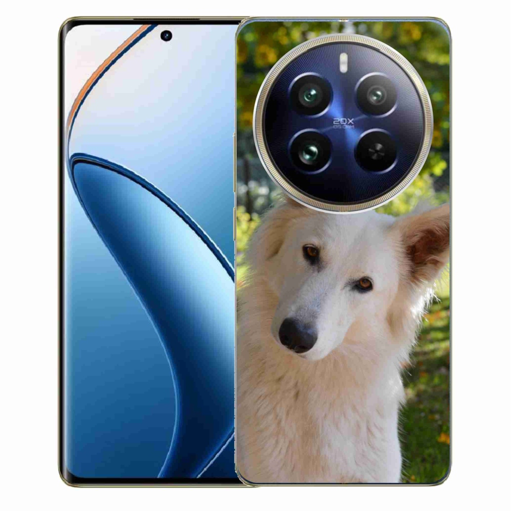 Gél borítás mmCase a Realme 12 Pro 5G/12 Pro+ 5G számára - Fehér svájci pásztor 1